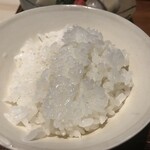 御料理 無窮 - 名物「土鍋ご飯」　ゆめぴりか