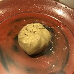 御料理 無窮 - お菓子　栗きんとん