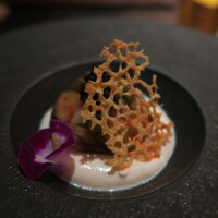 日本料理 by ザ・リッツ・カールトン日光 - 先付け　秋野菜のゼリー寄せ　日光湯波クリーム　キャビア