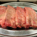 焼肉 誠之介 - 厚切り上タン塩