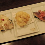 グリルフレンチ - 前菜盛り合せハーフ