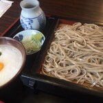さか本 そば店 - とろろそば。蕎麦湯が楽しみになる