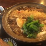 さか本 そば店 - なべ焼き