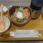 こめらく みんなで、お茶漬け日和。 - 宇和島鯛とあじの漁師ごはん¥1080+税