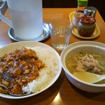 陳麻家 - 陳麻飯と鶏そばのハーフ