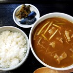 福吉 - 料理写真:カレーそばセット