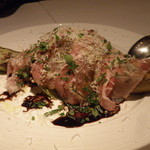 トラットリア スペランツァ エッセ - 焼きナスの生ハムバルサミコ