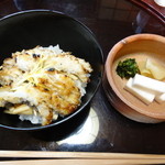 虎屋 壺中庵 - Ｃ－８　鱧と松茸丼