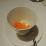 リストランテ カノフィーロ - カリフラワー のババロアとイクラ