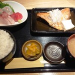 Kei No Ya - 本日の日替わり刺身と煮魚定食