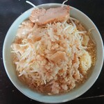 ラーメン マシンガン - 塩Ⅱ型 麺固め 脂マシ