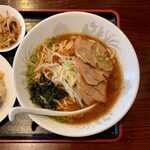 Jouki - 味噌ラーメン＋ミニチャーハン ¥780 の味噌ラーメン