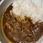 ツラとキモ 炭火焼肉 いわしげ - 牛カレー