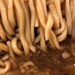 ラーメン二郎 - 麺、スープ