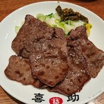 味の牛たん 喜助 - 薄切り牛たん