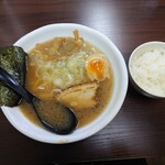 武市総本店 - 魚介豚骨　太麺