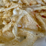 そば処 車屋 - かき揚げ(サービス)