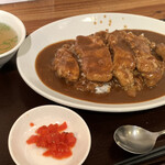 肉食堂 最後にカツ。 - 