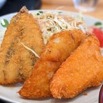 かもちゃん - 魚フライ（魚フライ定食）