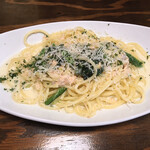 イタリア食堂 Ciao!! - サーモンとほうれん草の柚子クリーム