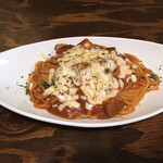 イタリア食堂 Ciao!! - 牛バラと焼きチーズのデミソース