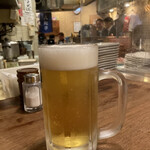 八起亭 - 生ビール