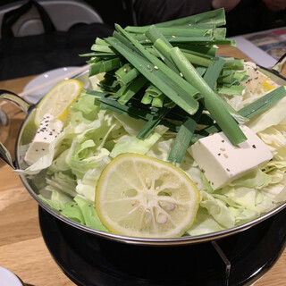 もつ鍋とサワー 柚月_1