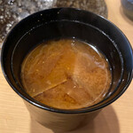 すし処 睦月 - お味噌汁