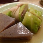 浅草おでん大多福 - キャベツ巻