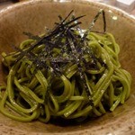 浅草おでん大多福 - 茶そば　アップ