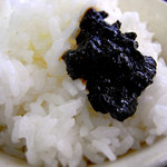 麺や金時 - ごはん（ひ志お添え）100円