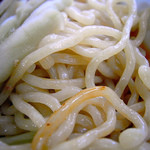 麺や金時 - 麺は浅草開化楼製＠汁なし担担麺・大盛辛め（680円）