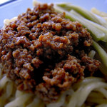 麺や金時 - 汁なし担担麺・大盛辛め（680円）