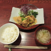 ゆうがた - 鶏もも肉の竜田揚げ御膳