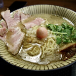 (仮)麺食堂 - 本日の限定煮干セメント（800円税込）