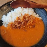 めん処 陽向 - 2020年10月　トマトチキンカレー（小）　350円