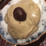 くろぎ - 栗のかき氷