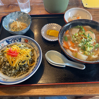 若菜うどん_1