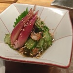 小料理バル ドメ - 2008鰻と胡瓜の酢取り茗荷和え