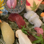 芳朋鮨 - おまかせセットの握り