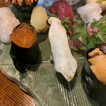 Yoshitomo Sushi - おまかせセットの握り