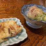 芳朋鮨 - おまかせセットの小鉢