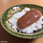 御料理 まつ山 - 明太子ごはん