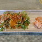食彩ダイニングsako - セットのサラダ
