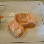 食彩ダイニングsako - 厚揚げのチーズ明太子をアップｗ