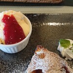 食彩ダイニングsako - 一緒にアイスも♪