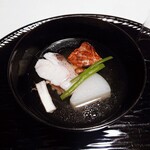 Sumiya Ryokan - 甘鯛と松茸の椀物