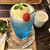 茶ロンcafe - ドリンク写真:ハワイアンブルーソーダフロート550円