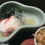 Kappouya Ippommatsu - 蛸、ワカメ、海藻麺の酢の物　切り干し大根