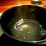 蒼 - 愛媛県藤本漁師「神経締め真鯛のコンソメ」　真昆布と合わせることで驚くほどふくよかな味わいになっていました。